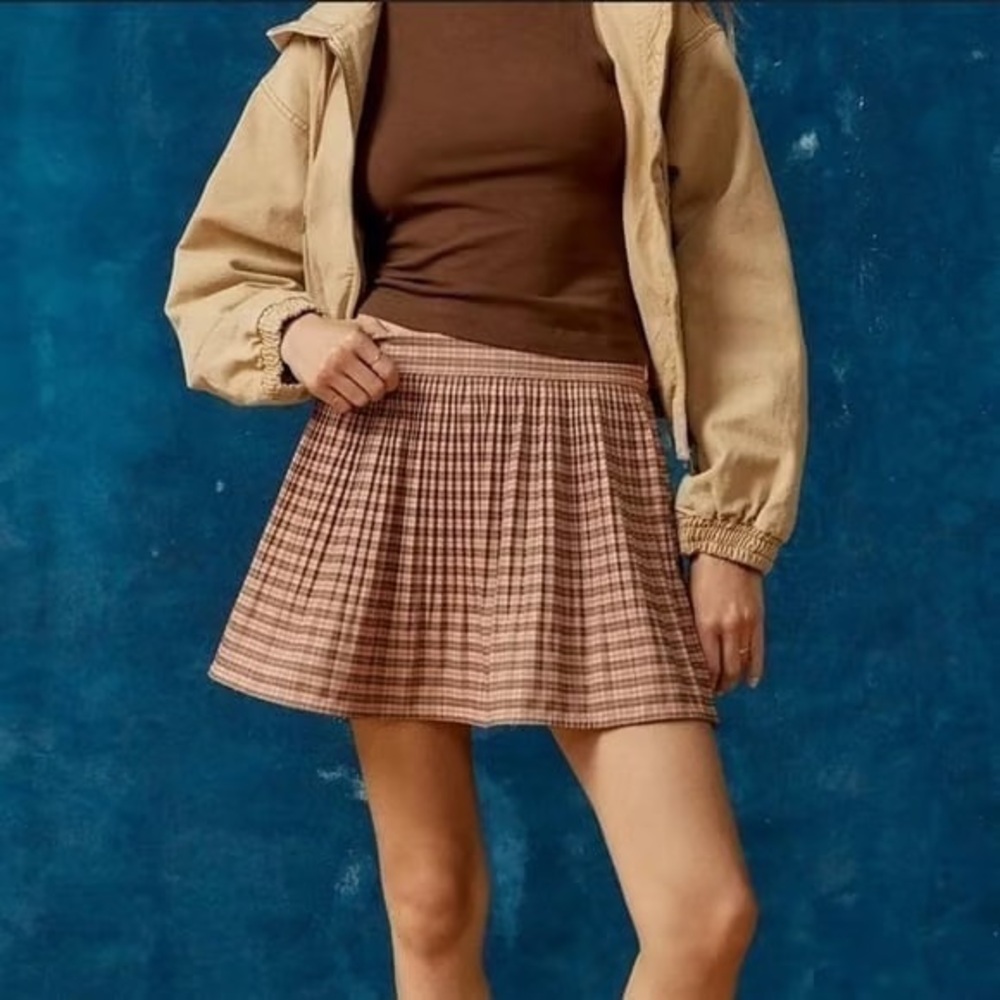 BDG Pennie Pleated Mini Skirt